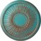 Ekena Millwork Leandros Ceiling Medallion (Fits Canopies up to 6 3/8"), 19 7/8"OD x 1 1/4"P, Copper Green Patina CM22LNCGS - alternate 1